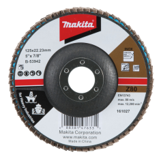 PLATEAU LAMEL x125 Z80 - B 53942 - 0088381476331 - D'ORIGINE MAKITA