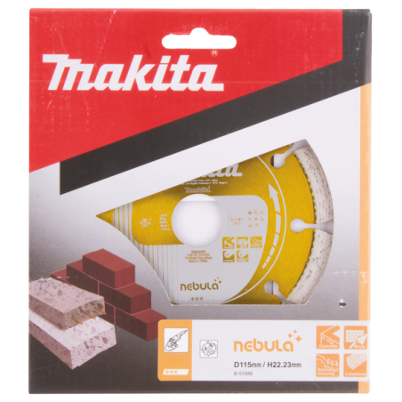 DISQUE DIAMANTE NEBULA 115 LASER / B 53986 / 0088381476485 - D'ORIGINE MAKITA