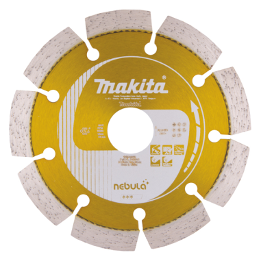 DISQUE DIAMANT NEBULA LASER 125X22,23 MM / B 53992 / 0088381476492 - D'ORIGINE MAKITA