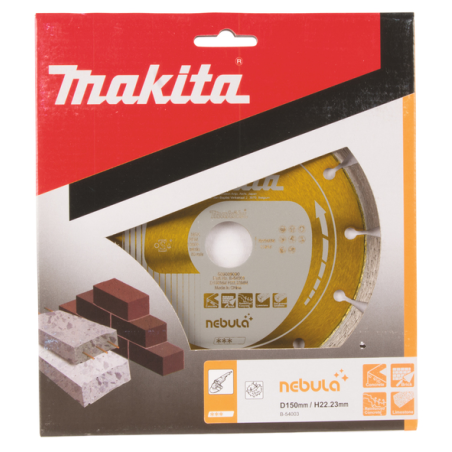 DISQUE DIAMANTE NEBULA 150 LASER / B 54003 / 0088381476508 - D'ORIGINE MAKITA
