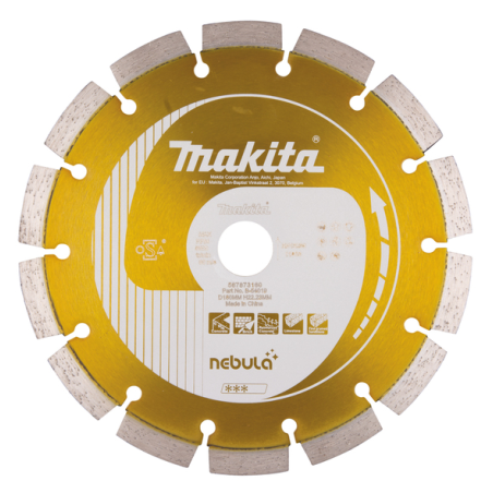 DISQUE DIAMANT NEBULA LASER 180X22,23 MM / B 54019 / 0088381476515 - D'ORIGINE MAKITA