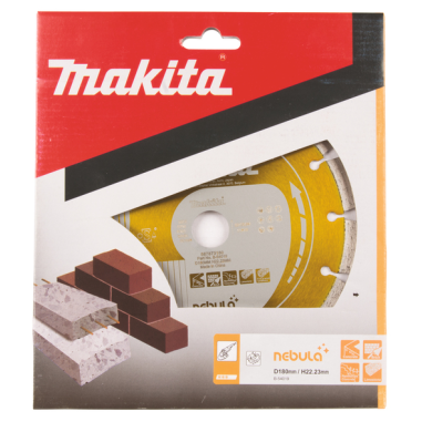 DISQUE DIAMANT NEBULA LASER 180X22,23 MM / B 54019 / 0088381476515 - D'ORIGINE MAKITA