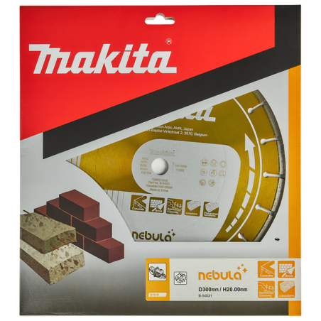 DISQUE DIAMANT NEBULA LASER 300X25,4 MM / B 54031 / 0088381476539 - D'ORIGINE MAKITA