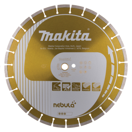 DISQUE DIAMANT NEBULA LASER 400X20/25,4 MM / B 54069 / 0088381476560 - D'ORIGINE MAKITA