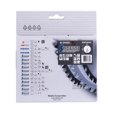 LAME TCT 190mmx44T POUR BOIS - B 54455 - 0088381477604 - D'ORIGINE MAKITA