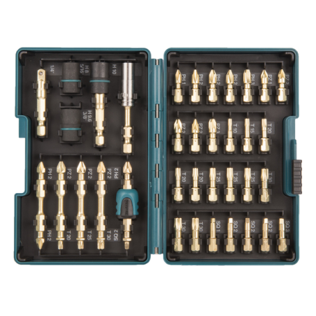 COFFRET 38 PCS VISSAGE IMPACT GOLD / B 54536 / 0088381477857 - D'ORIGINE MAKITA COFFRET 38 PCS VISSAGE IMPACT GOLD / B 54536 / 0088381477857 - D'ORIGINE MAKITA