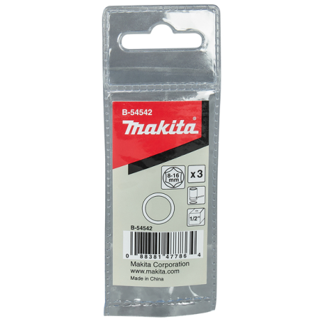 Joint torique 8 A 16 (3 PCS) - B 54542 - 0088381477864 - D'ORIGINE MAKITA