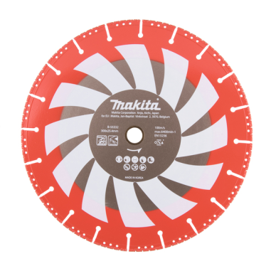 DISQUE DIAMANT 302x25.4mm / B 55332 / 0088381482059 - D'ORIGINE MAKITA