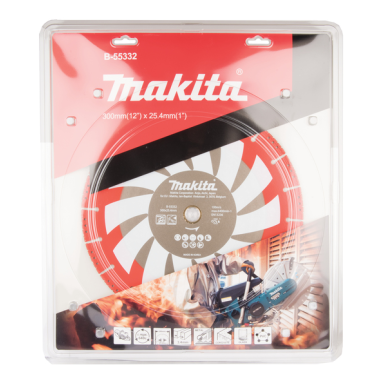 DISQUE DIAMANT 302x25.4mm / B 55332 / 0088381482059 - D'ORIGINE MAKITA