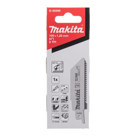 LAME METAL 100x1,25mm - B 55566 - 0088381483568 - D'ORIGINE MAKITA