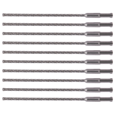 LOT DE 10 FORETS SDS PLUS NEMESIS2 6X210MM - B 63270 - 0088381532488 - D'ORIGINE MAKITA