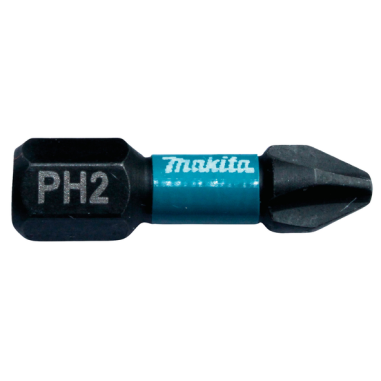 EMBOUT IMPACT BLACK PH2 25MM 2PCS / B 63616 / 0088381532884 - D'ORIGINE MAKITA