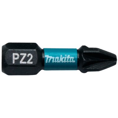 EMBOUT IMPACT BLACK PZ2 25MM 2PCS / B 63644 / 0088381532914 - D'ORIGINE MAKITA