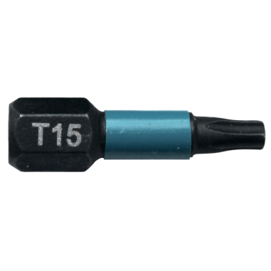 EMBOUT IMPACT BLACK T15 25MM 2PCS / B 63666 / 0088381532938 - D'ORIGINE MAKITA