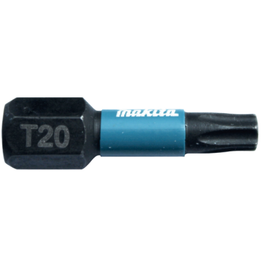 EMBOUT IMPACT BLACK T20 25MM 2PCS / B 63672 / 0088381532945 - D'ORIGINE MAKITA