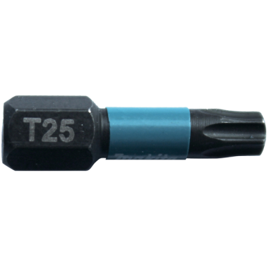 EMBOUT IMPACT BLACK T25 25MM 2PCS / B 63688 / 0088381532952 - D'ORIGINE MAKITA