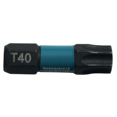 EMBOUT IMPACT BLACK T40 25MM 2PCS / B 63703 / 0088381532976 - D'ORIGINE MAKITA