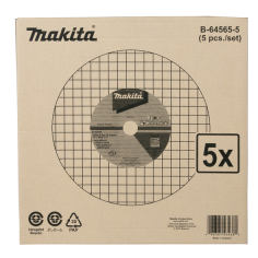 DISQUE TRONC INOX 355X2,8X25,4MM A30P (5 PCS) / B 64565 5 / 0088381535380 - D'ORIGINE MAKITA 2