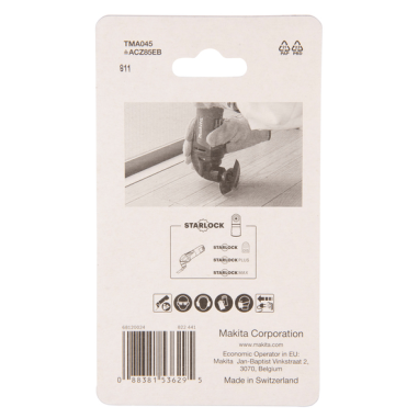 LAME SEGMENT BIM STARLOCK 85MM BOIS-METAL - B 64799 - 0088381536295 - D'ORIGINE MAKITA