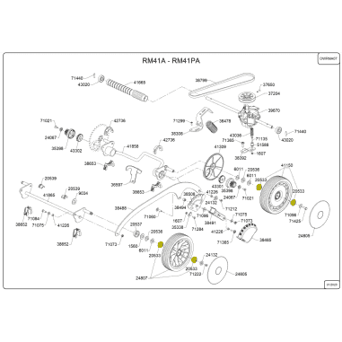ROULEMENT DE ROUE EPAULE - 12x30x12.3...