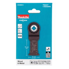 LAME PLONGEANTE BIM STARLOCK 32x50MM BOIS-METAL - B 64814 - 0088381536318 - D'ORIGINE MAKITA 2