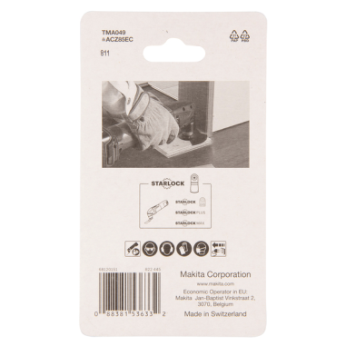 LAME SEGMENT HCS STARLOCK 85MM BOIS - B 64836 - 0088381536332 - D'ORIGINE MAKITA