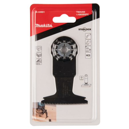 LAME PLONGEANTE HCS STARLOCK 65x40MM RAPIDE BOIS - B 64901 - 0088381536400 - D'ORIGINE MAKITA