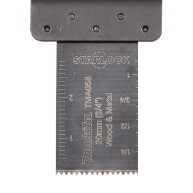 LAME PLONGEANTE BIM STARLOCK 20x30MM METAL - B 64923 - 0088381536424 - D'ORIGINE MAKITA