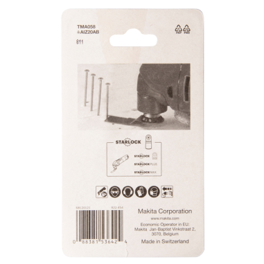 LAME PLONGEANTE BIM STARLOCK 20x30MM METAL - B 64923 - 0088381536424 - D'ORIGINE MAKITA