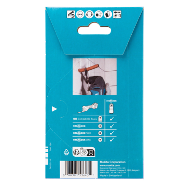 LAME PLONGEANTE BIM STARLOCK 32x50MM METAL - B 64939 - 0088381536431 - D'ORIGINE MAKITA