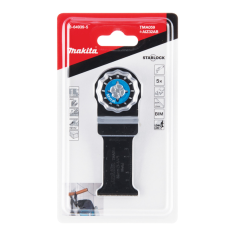 LOT 5 LAMES PLONGEANTES BIM STARLOCK 32x50MM METAL - B 64939 5 - 0088381536738 - D'ORIGINE MAKITA 2