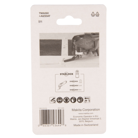 LAME PLONGEANTE BIM METAL 20x40MM TMA060 - B 64945 - 0088381536448 - D'ORIGINE MAKITA