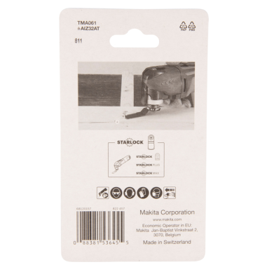 LAME PLONGEANTE A CONC CARBURE 32x40MM TMA061 - B 64951 - 0088381536455 - D'ORIGINE MAKITA