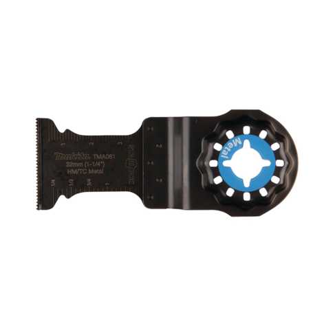 5 LAMES PLONGEANTES A CONC CARBURE 32x40MM TMA061 / B 64951 5 / 0088381536752 - D'ORIGINE MAKITA