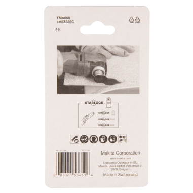 LAME COUTEAU UNIVERSEL HCS STARLOCK 11x24MM - B 65012 - 0088381536516 - D'ORIGINE MAKITA