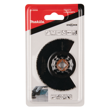 LAME SEGMENT A CONC CARBURE 85MM TMA072 - B 65056 - 0088381536554 - D'ORIGINE MAKITA