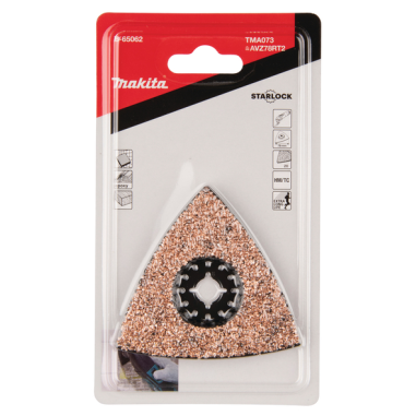 PLATEAU DE PONCAGE CONC. CARBURE STARLOCK 78MM - B 65062 - 0088381536561 - D'ORIGINE MAKITA