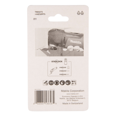 LAME PLONGEANTE CONC. CARBURE STARLOCK 32x30MM - B 65084 - 0088381536585 - D'ORIGINE MAKITA