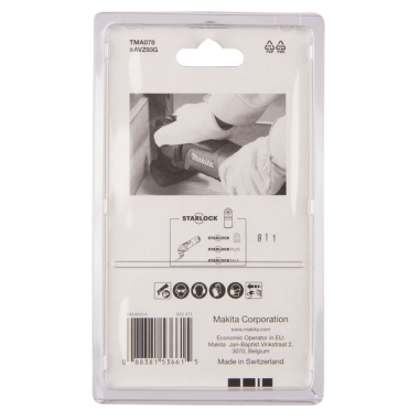 PLATEAU DE PONCAGE AUTO AGRIPPANT STARLOCK 93MM - B 65115 - 0088381536615 - D'ORIGINE MAKITA