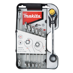JEU DE 8 CLES MIXTES A SERRAGE RAPIDE - B 65523 - 0088381537469 - D'ORIGINE MAKITA