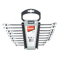 ENSEMBLE CLES MIXTES FOURCHES ET OEIL, 9PCS / B 65539 / 0088381537476 - D'ORIGINE MAKITA 2