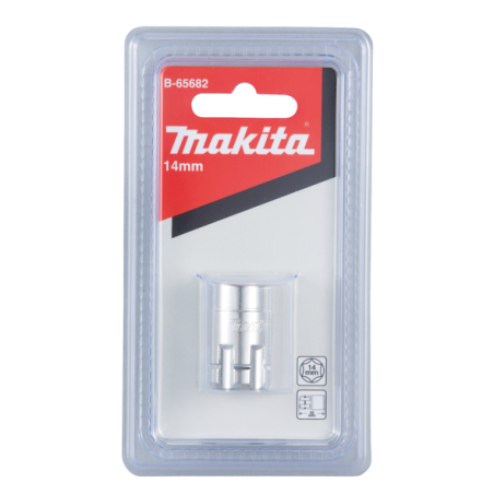 DOUILLE POUR CLE A CLIQUET 14MM - B 65682 - 0088381537629 - D'ORIGINE MAKITA