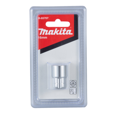 DOUILLE POUR CLE A CLIQUET 16MM - B 65707 - 0088381537643 - D'ORIGINE MAKITA