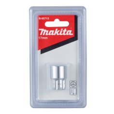 DOUILLE POUR CLE A CLIQUET 17MM - B 65713 - 0088381537650 - D'ORIGINE MAKITA 2