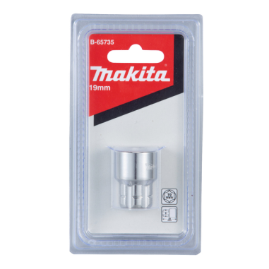 DOUILLE POUR CLE A CLIQUET 19MM - B 65735 - 0088381537674 - D'ORIGINE MAKITA
