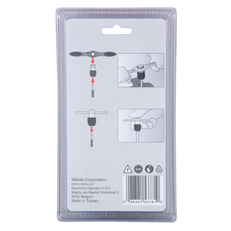 MANIVELLE DE TARAUDAGE - B 65872 - 0088381537810 - D'ORIGINE MAKITA