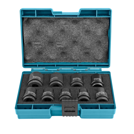 COFFRET 9 DOUILLES 1/2'' / B 66232 / 0088381538190 - D'ORIGINE MAKITA