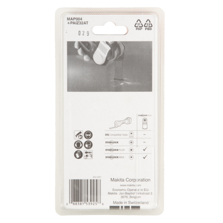 LAME PLONGEANTE STARLOCK PLUS METAL - B 66357 - 0088381539258 - D'ORIGINE MAKITA