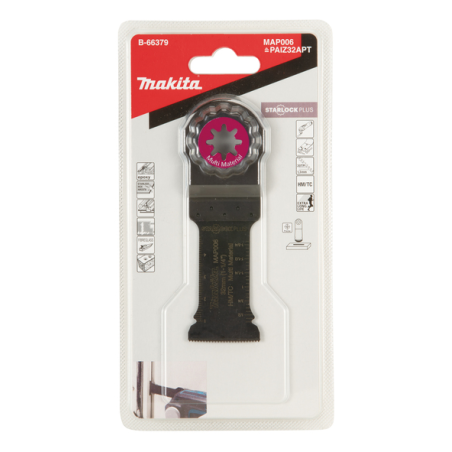 LAME PLONGEANTE STARLOCK PLUS - B 66379 - 0088381539272 - D'ORIGINE MAKITA