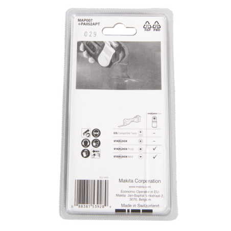 LAME PLONGEANTE STARLOCK PLUS - B 66385 - 0088381539289 - D'ORIGINE MAKITA